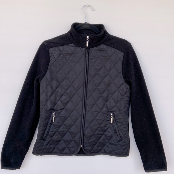 Quilted and Fleece Jacket - Picture 1 of 10